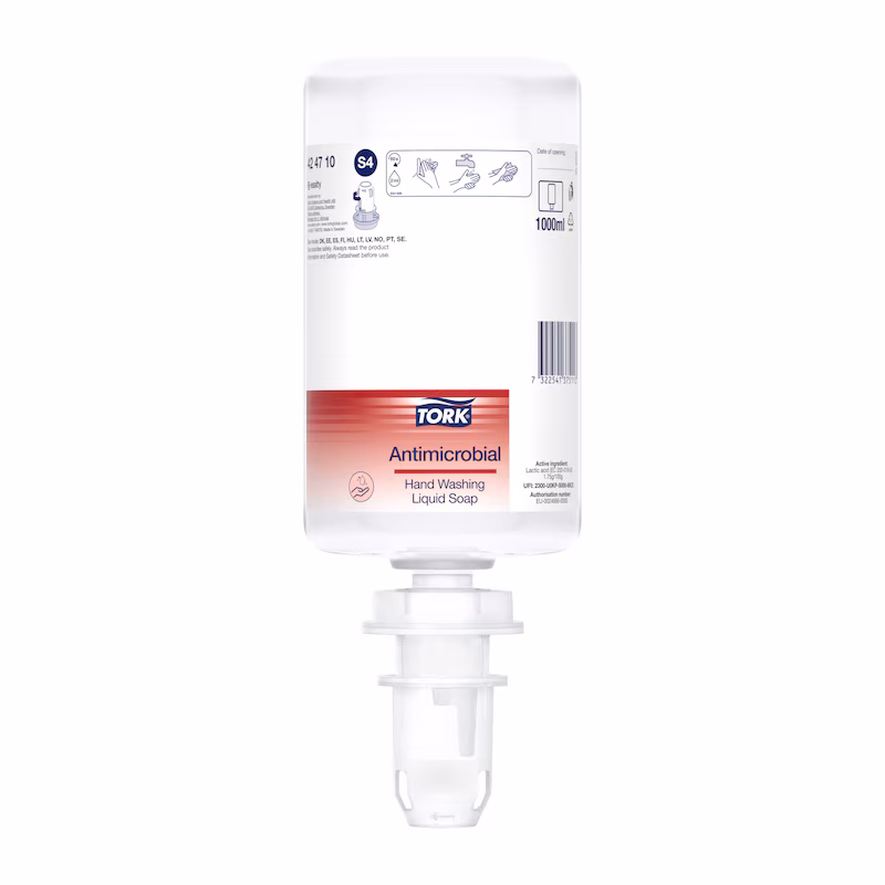 424710-Tork Espuma Antimicrobiana para Lavagem das Mãos