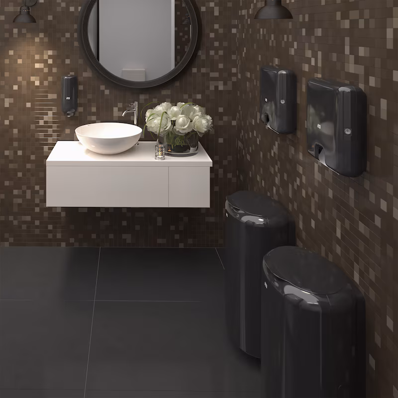 561608 - Dispensador Tork Gel Em Espuma Preto C/ Sensor